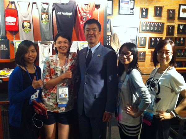 meet Simon Chan, Michelle Luo, Bobbi Hu, Iris Su, Jenny Lee