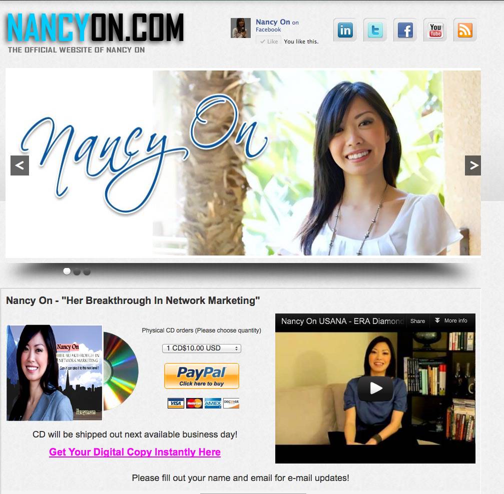 nancy's website